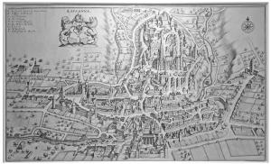 Lausanne plan de la villeRéf:1551-200